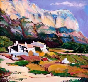 El Montgo desde Jesus Pobre (Benimaquía)