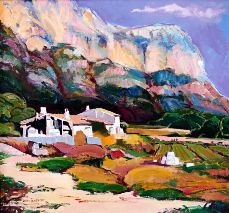 El Montgo desde Jesus Pobre (Benimaquía)