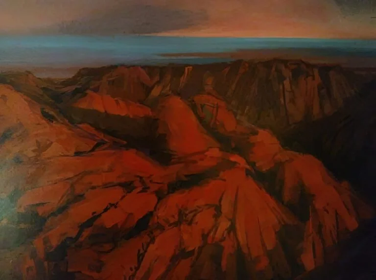 Ocaso (desde Las Planas del Montgó al atardecer - 1984